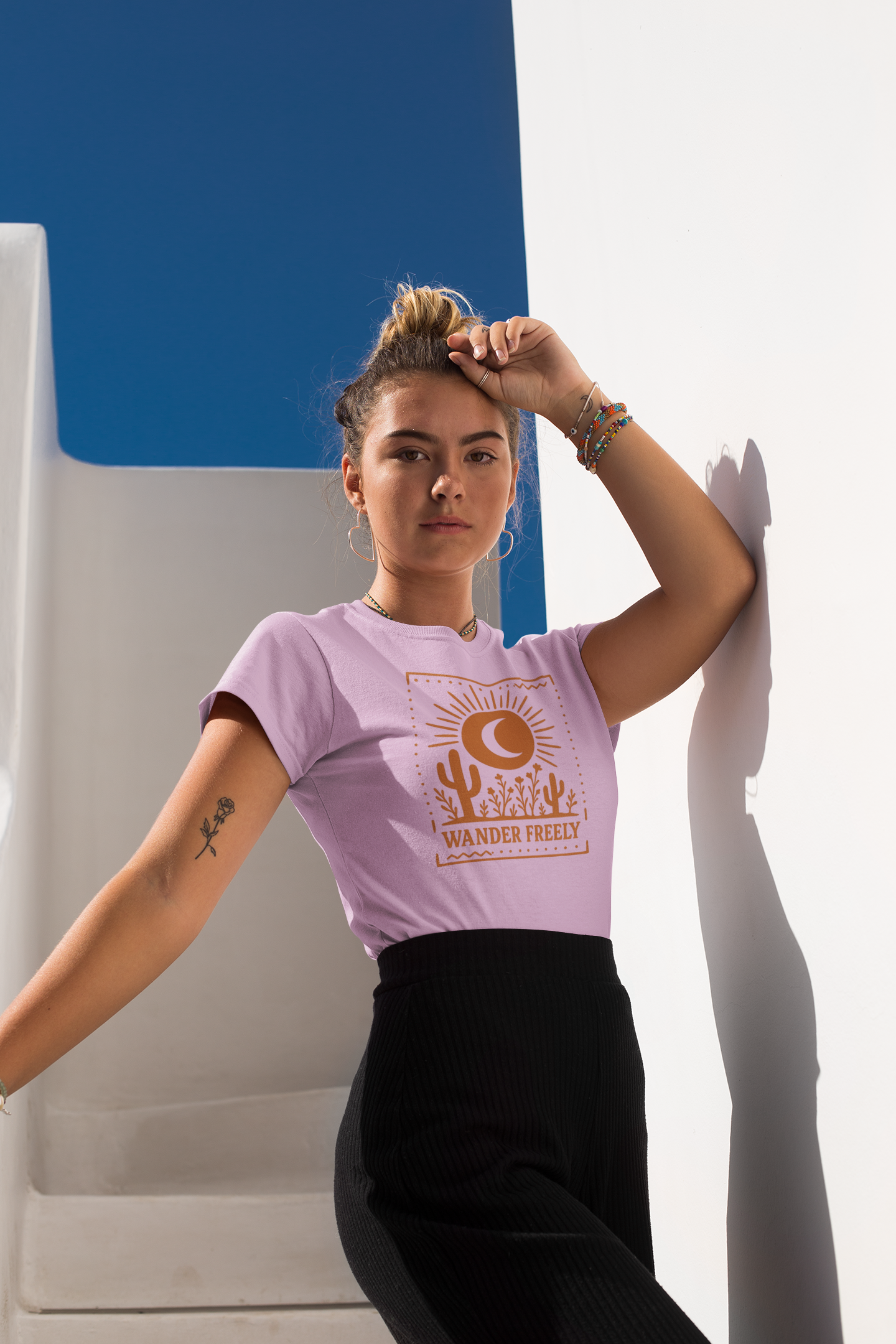 Wander Freely – Desert Nights Graphic T-Shirt