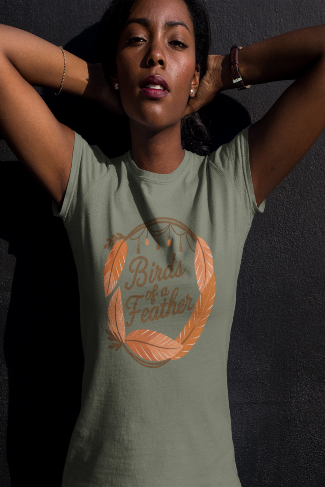 Birds of a Feather β Boho Friendship T-Shirt