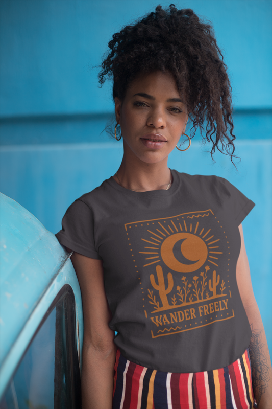 Wander Freely – Desert Nights Graphic T-Shirt